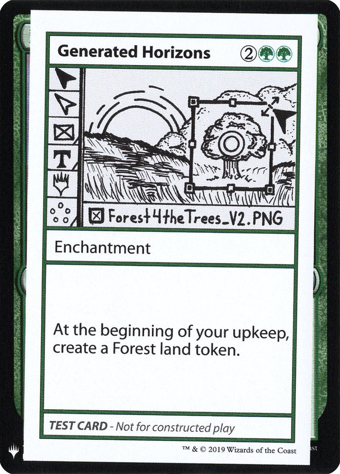 Generated Horizons [Mystery Booster Playtest Cards] | Game Master's Emporium (The New GME)