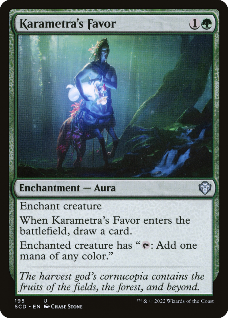 Karametra's Favor [Starter Commander Decks] | Game Master's Emporium (The New GME)
