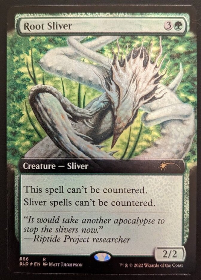 Root Sliver (Extended Art) [Secret Lair Drop Promos] | Game Master's Emporium (The New GME)