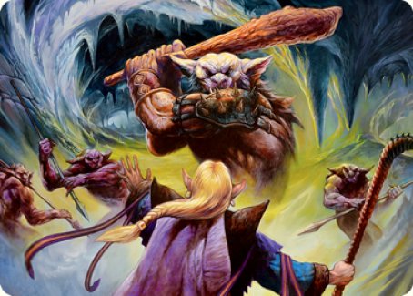 Den of the Bugbear (Dungeon Module) Art Card [Dungeons & Dragons: Adventures in the Forgotten Realms Art Series] | Game Master's Emporium (The New GME)