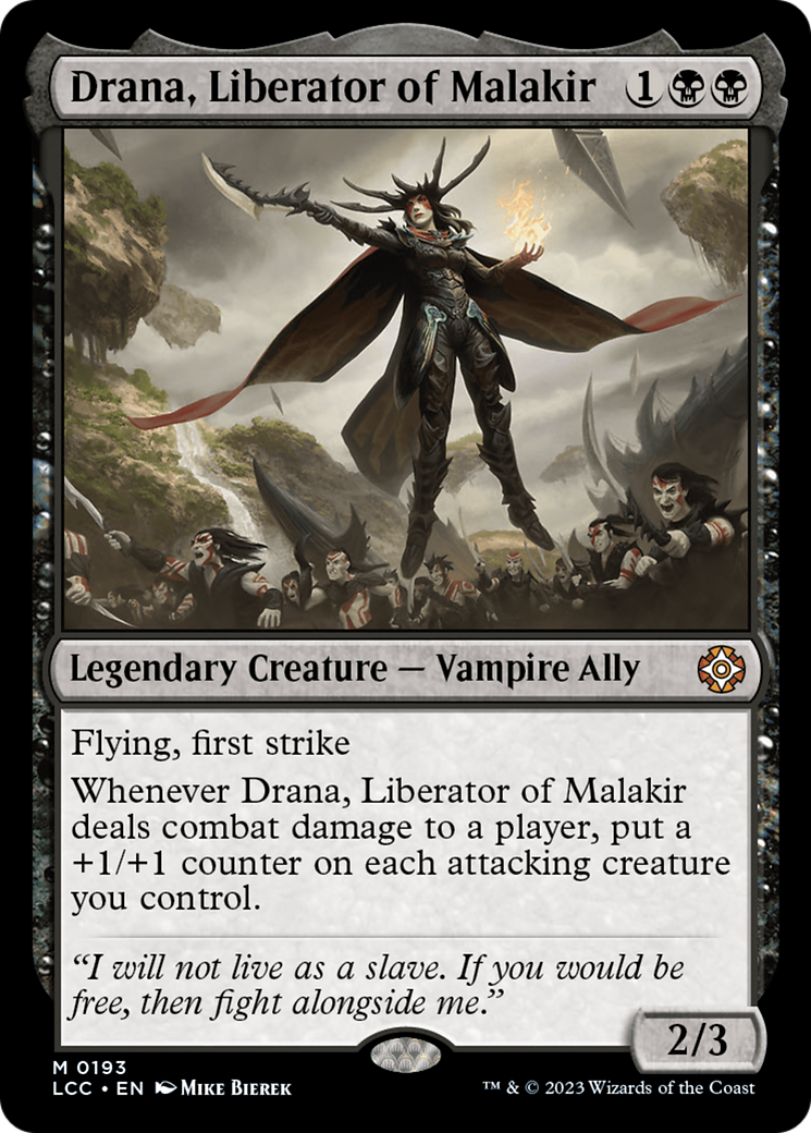 Drana, Liberator of Malakir [The Lost Caverns of Ixalan Commander] | Game Master's Emporium (The New GME)