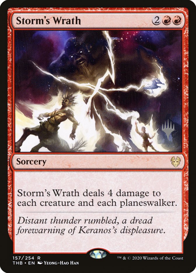 Storm's Wrath (Promo Pack) [Theros Beyond Death Promos] | Game Master's Emporium (The New GME)