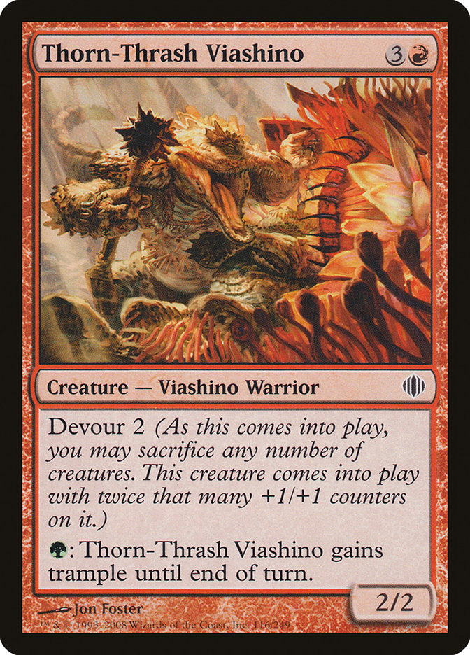 Thorn-Thrash Viashino [Shards of Alara] | Game Master's Emporium (The New GME)