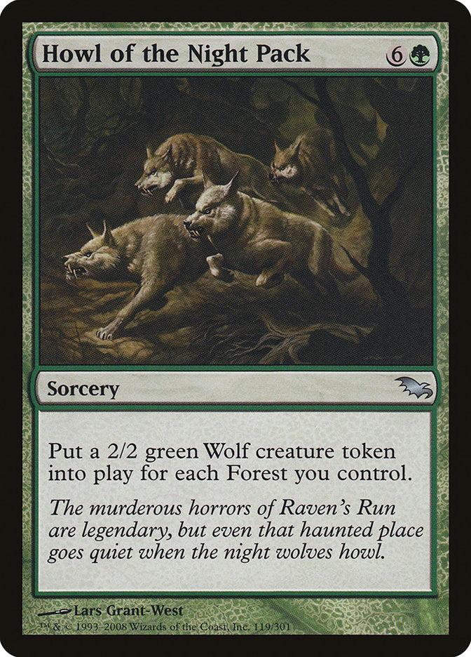 Howl of the Night Pack [Shadowmoor] | Game Master's Emporium (The New GME)