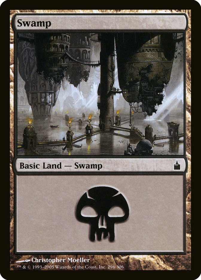 Swamp (296) [Ravnica: City of Guilds] | Game Master's Emporium (The New GME)