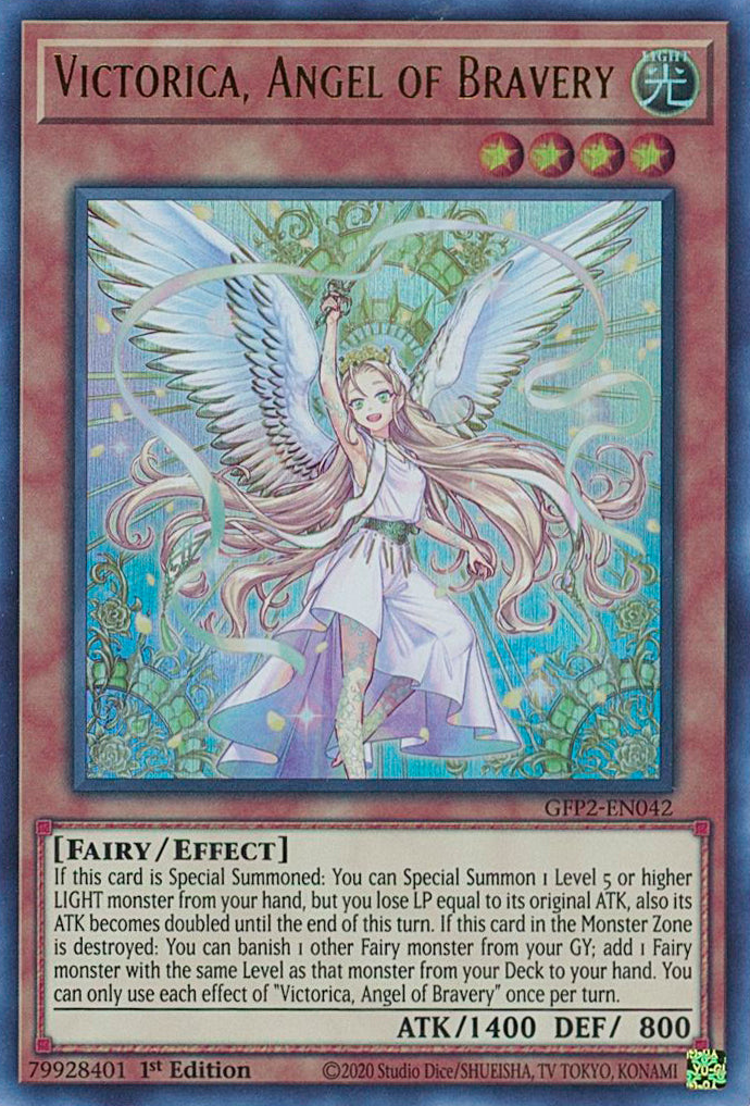 Victorica, Angel of Bravery [GFP2-EN042] Ultra Rare | Game Master's Emporium (The New GME)