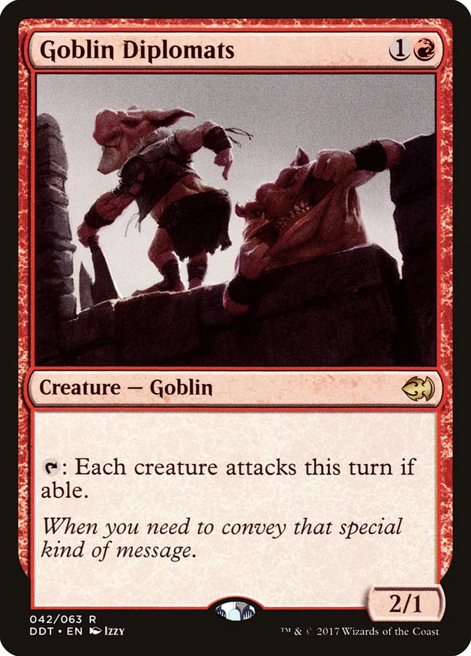 Goblin Diplomats [Duel Decks: Merfolk vs. Goblins] | Game Master's Emporium (The New GME)