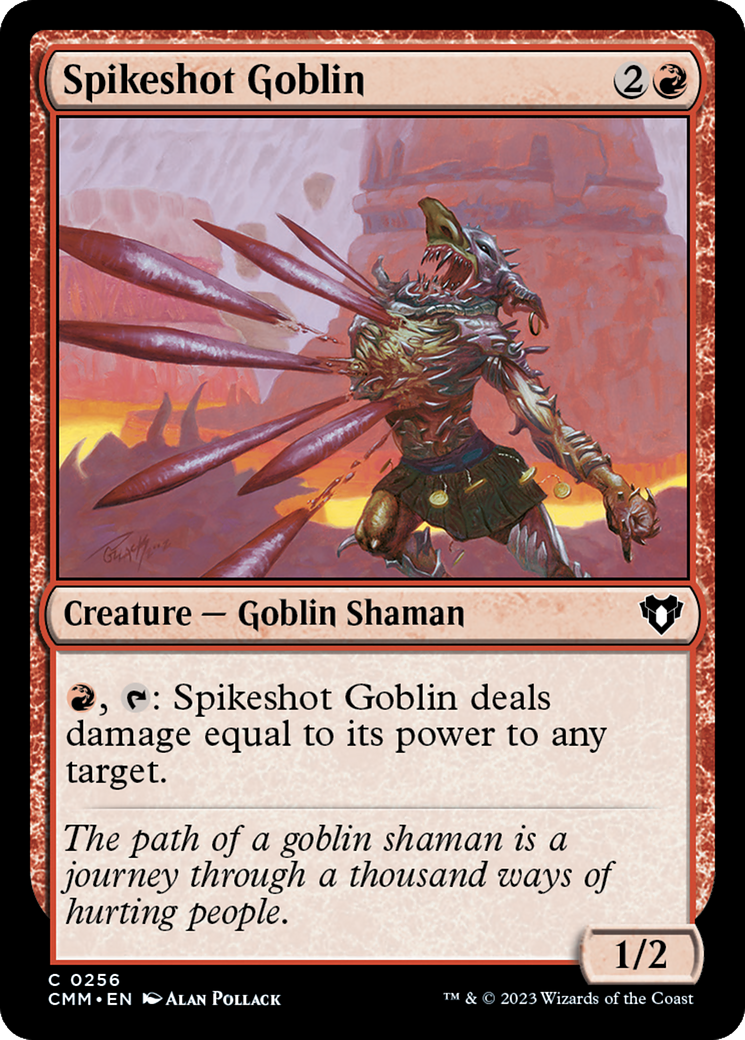 Spikeshot Goblin [Commander Masters] | Game Master's Emporium (The New GME)