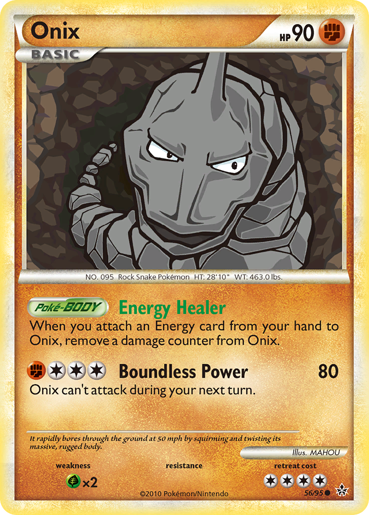Onix (56/95) [HeartGold & SoulSilver: Unleashed] | Game Master's Emporium (The New GME)
