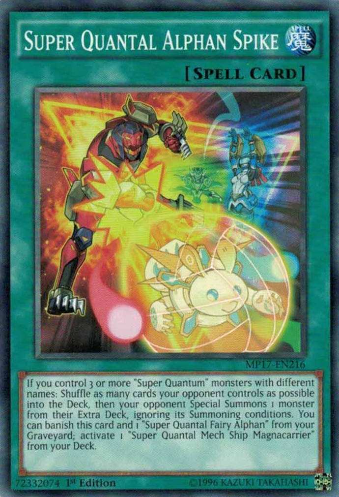 Super Quantal Alphan Spike [MP17-EN216] Common | Game Master's Emporium (The New GME)
