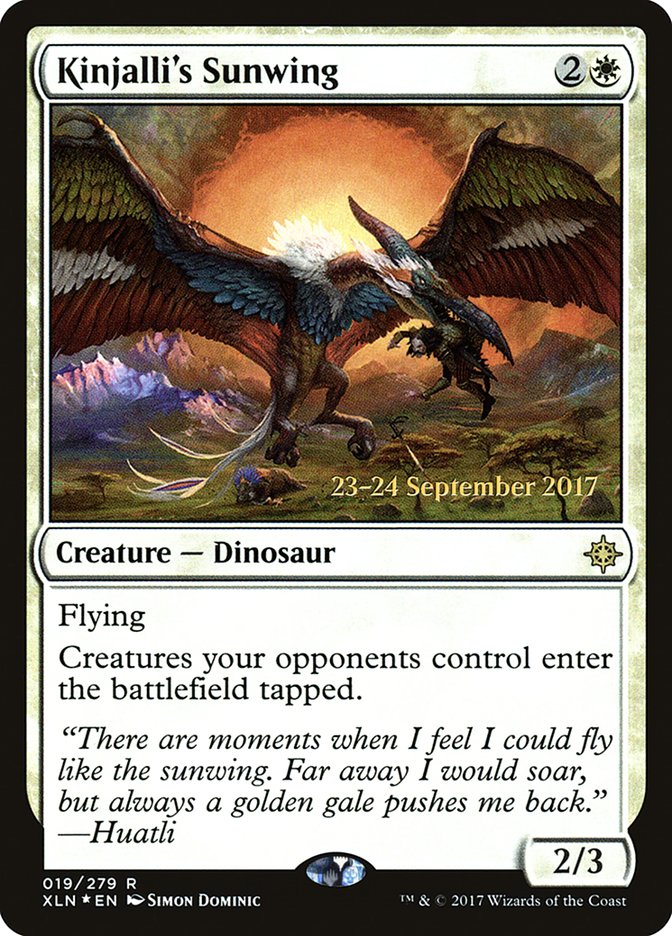 Kinjalli's Sunwing [Ixalan Prerelease Promos] | Game Master's Emporium (The New GME)