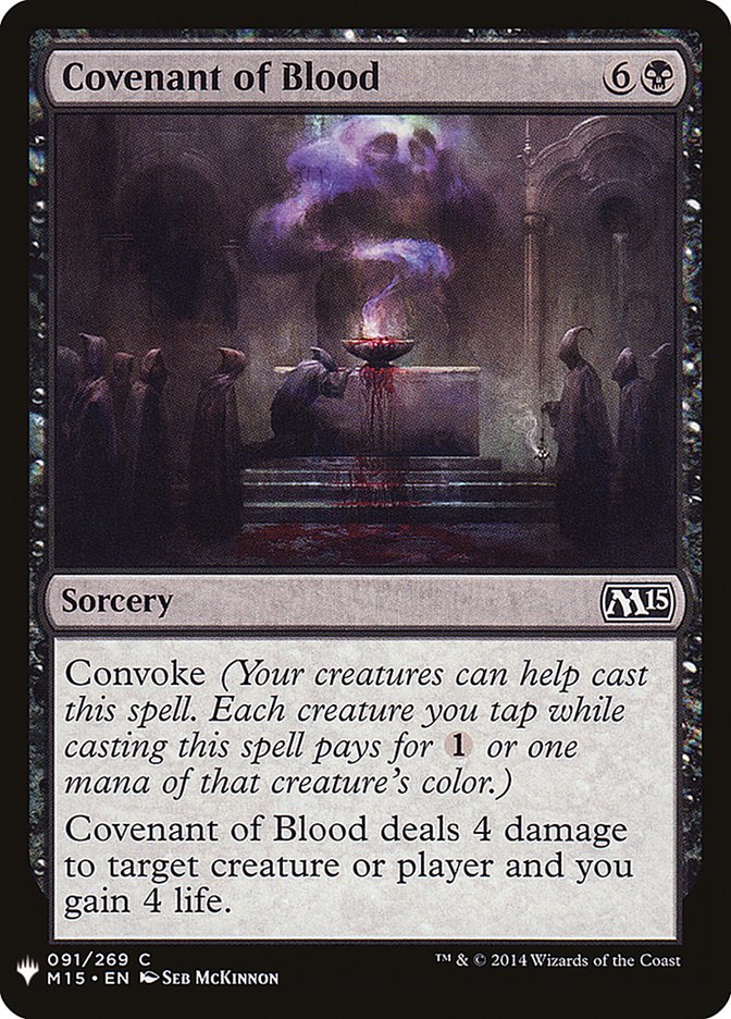 Covenant of Blood [Mystery Booster] | Game Master's Emporium (The New GME)