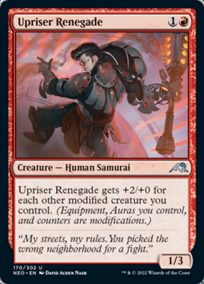 Upriser Renegade [Kamigawa: Neon Dynasty] | Game Master's Emporium (The New GME)