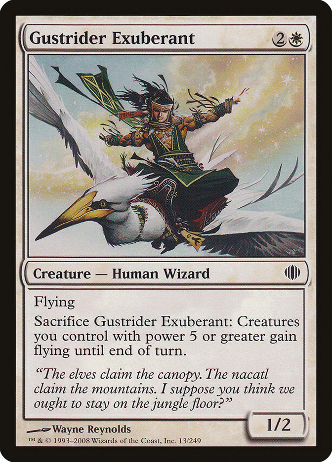 Gustrider Exuberant [Shards of Alara] | Game Master's Emporium (The New GME)