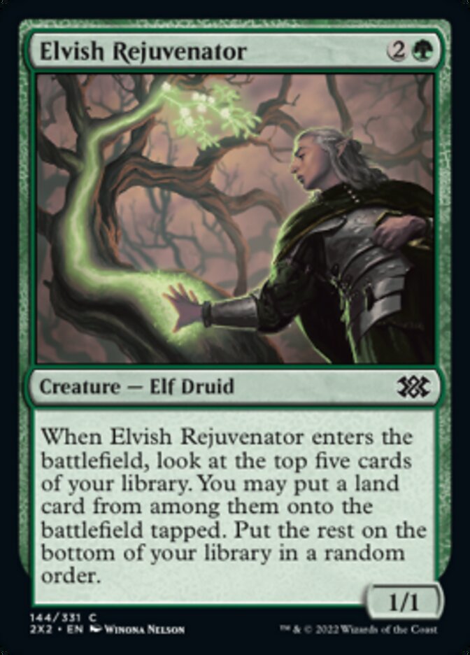 Elvish Rejuvenator [Double Masters 2022] | Game Master's Emporium (The New GME)