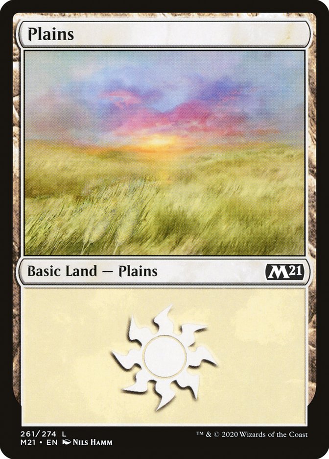 Plains (261) [Core Set 2021] | Game Master's Emporium (The New GME)