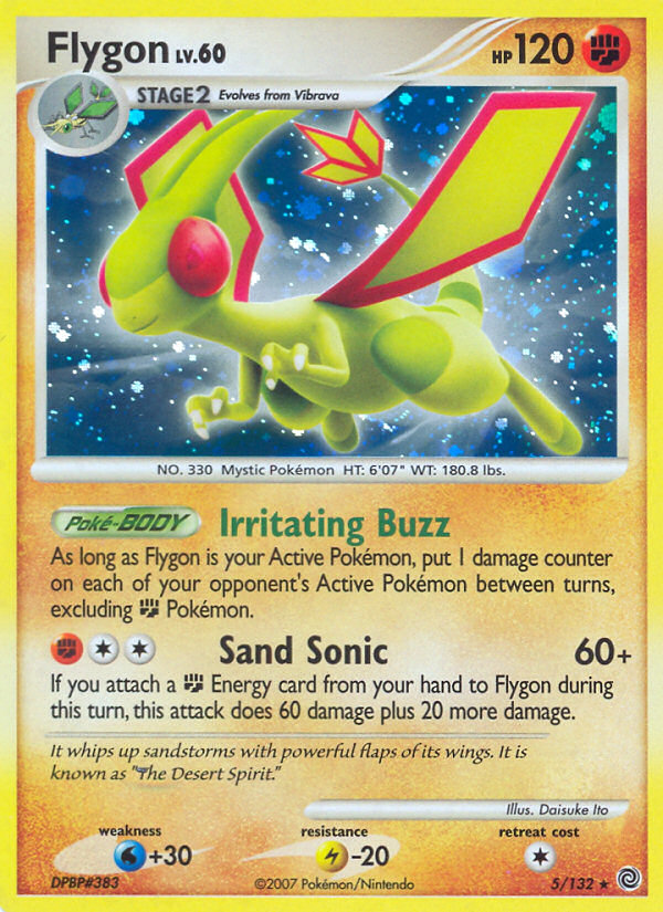 Flygon (5/132) [Diamond & Pearl: Secret Wonders] | Game Master's Emporium (The New GME)