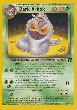 Dark Arbok (19/82) (W Stamped Promo) [Team Rocket Unlimited] | Game Master's Emporium (The New GME)