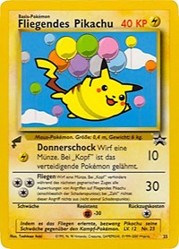 Pikachu (25) (Flying) [Pikachu World Collection Promos] | Game Master's Emporium (The New GME)