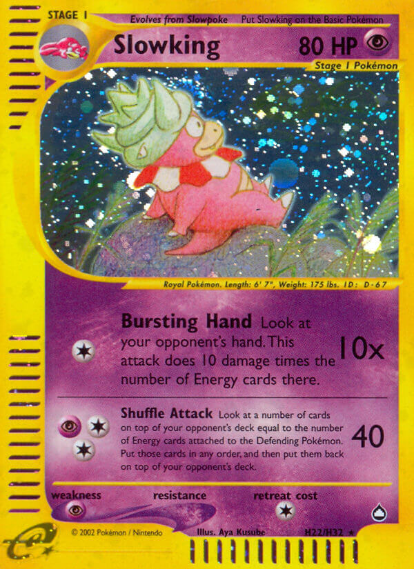 Slowking (H22/H32) [Aquapolis] | Game Master's Emporium (The New GME)