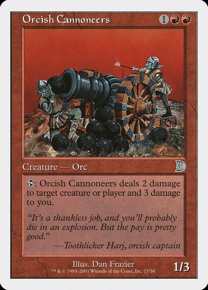 Orcish Cannoneers [Deckmasters] | Game Master's Emporium (The New GME)