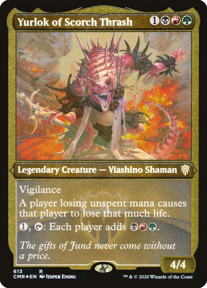 Yurlok of Scorch Thrash (Etched) [Commander Legends] | Game Master's Emporium (The New GME)