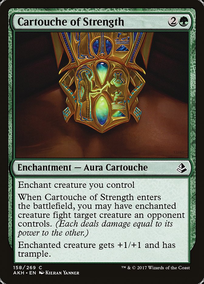 Cartouche of Strength [Amonkhet] | Game Master's Emporium (The New GME)