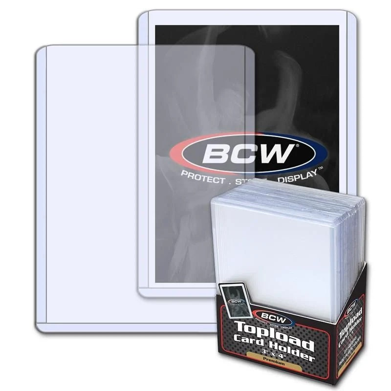 BCW 3x4 Premium 20pt Toploader 25 Pack | Game Master's Emporium (The New GME)