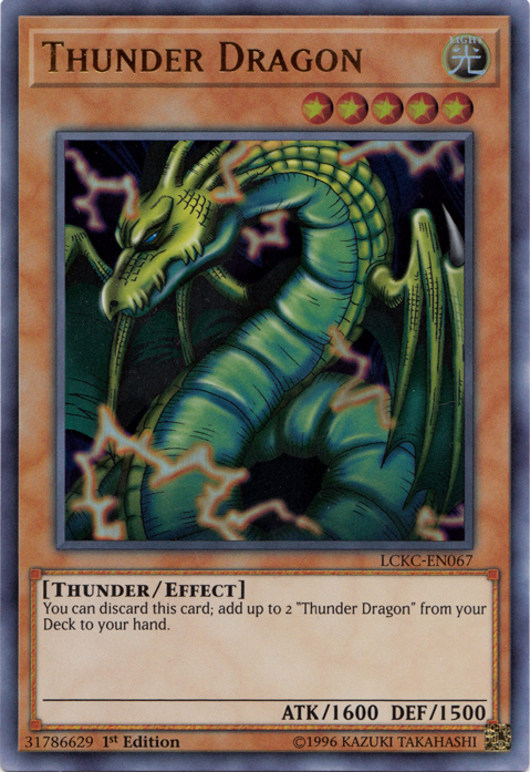 Thunder Dragon [LCKC-EN067] Ultra Rare | Game Master's Emporium (The New GME)