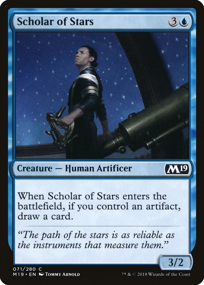 Scholar of Stars [Core Set 2019] | Game Master's Emporium (The New GME)