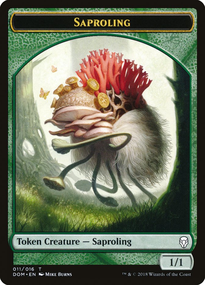 Saproling Token (011/016) [Dominaria Tokens] | Game Master's Emporium (The New GME)