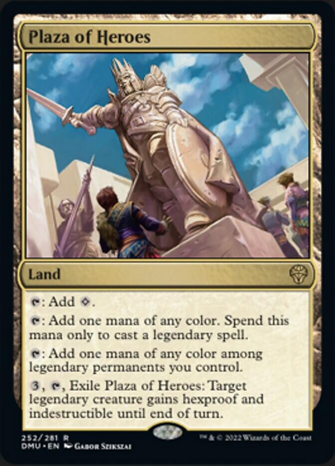 Plaza of Heroes [Dominaria United] | Game Master's Emporium (The New GME)