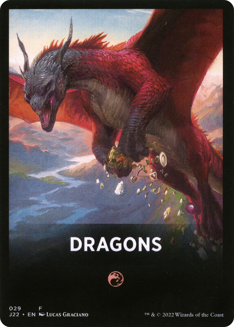 Dragons Theme Card [Jumpstart 2022 Front Cards] | Game Master's Emporium (The New GME)