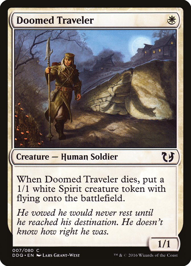 Doomed Traveler [Duel Decks: Blessed vs. Cursed] | Game Master's Emporium (The New GME)