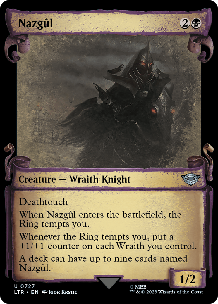 Nazgul (0727) [The Lord of the Rings: Tales of Middle-Earth Showcase Scrolls] | Game Master's Emporium (The New GME)