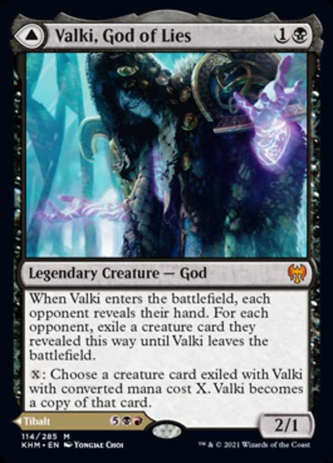 Valki, God of Lies // Tibalt, Cosmic Impostor [Kaldheim] | Game Master's Emporium (The New GME)
