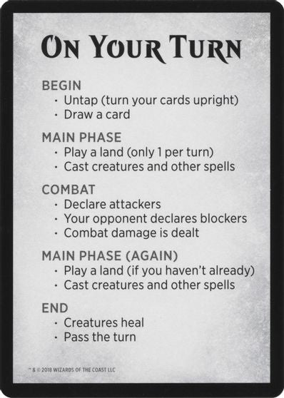 Rules Card [War of the Spark Tokens] | Game Master's Emporium (The New GME)