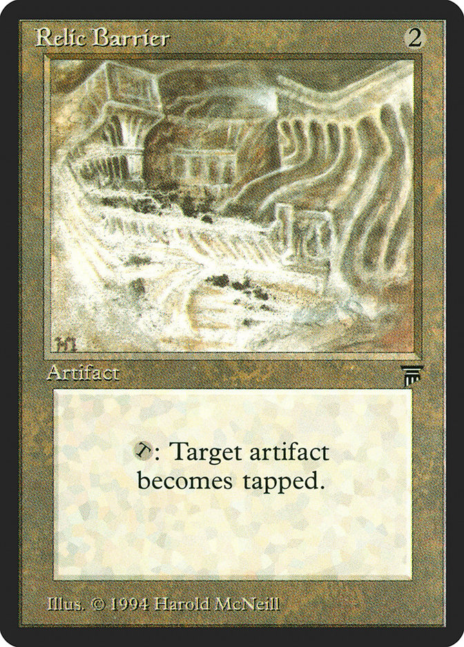Relic Barrier [Legends] | Game Master's Emporium (The New GME)