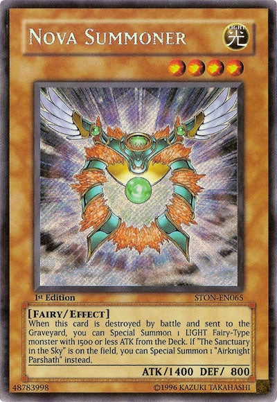 Nova Summoner [STON-EN065] Secret Rare | Game Master's Emporium (The New GME)