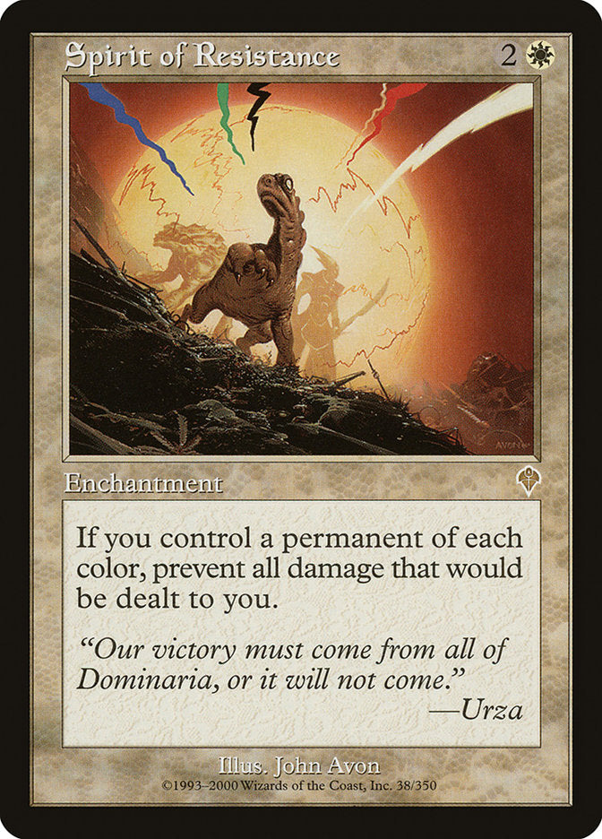 Spirit of Resistance [Invasion] | Game Master's Emporium (The New GME)