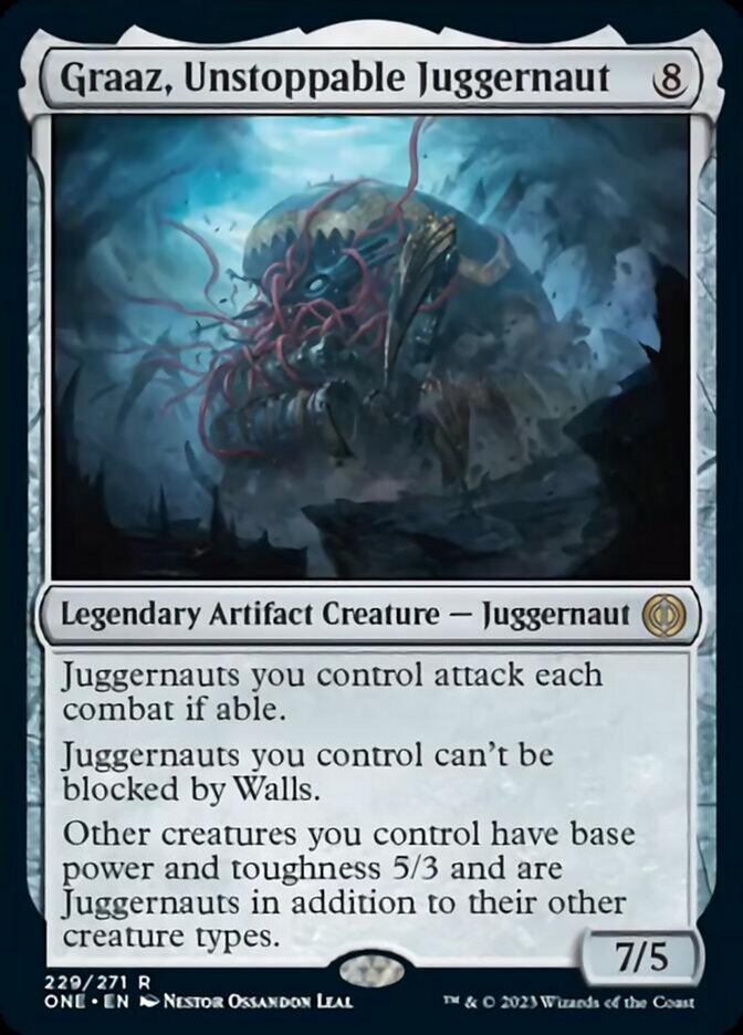 Graaz, Unstoppable Juggernaut [Phyrexia: All Will Be One] | Game Master's Emporium (The New GME)