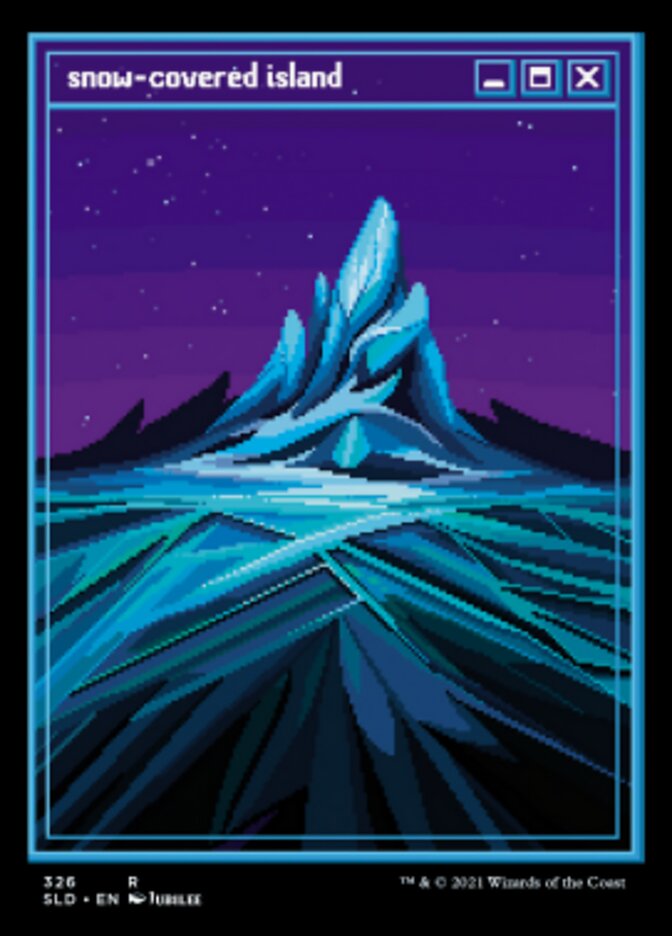 Snow-Covered Island (Foil Etched) [Secret Lair Drop Series] | Game Master's Emporium (The New GME)