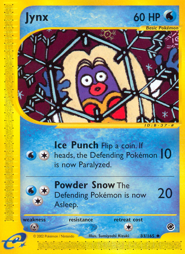 Jynx (83/165) [Expedition: Base Set] | Game Master's Emporium (The New GME)