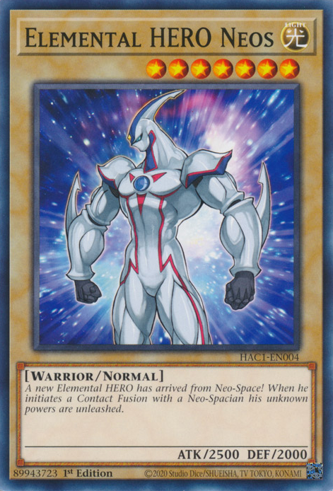 Elemental HERO Neos [HAC1-EN004] Common | Game Master's Emporium (The New GME)