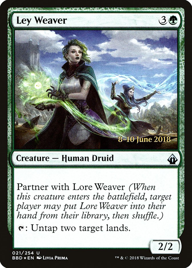 Ley Weaver [Battlebond Prerelease Promos] | Game Master's Emporium (The New GME)