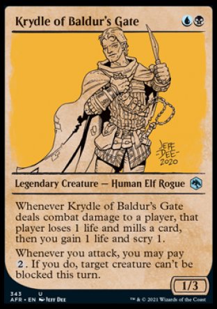 Krydle of Baldur's Gate (Showcase) [Dungeons & Dragons: Adventures in the Forgotten Realms] | Game Master's Emporium (The New GME)