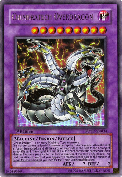 Chimeratech Overdragon [POTD-EN034] Ultra Rare | Game Master's Emporium (The New GME)