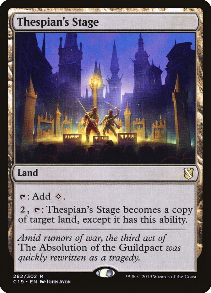 Thespian's Stage [Commander 2019] | Game Master's Emporium (The New GME)