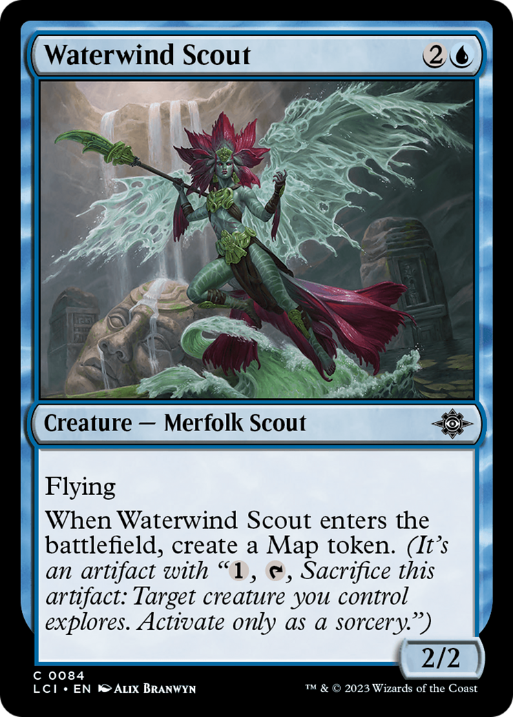 Waterwind Scout [The Lost Caverns of Ixalan] | Game Master's Emporium (The New GME)