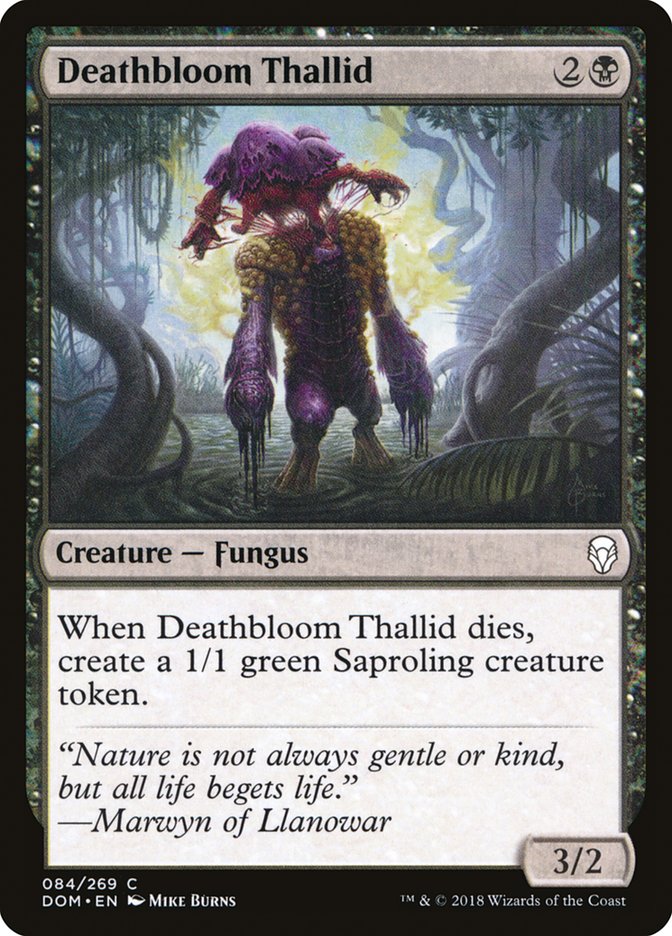 Deathbloom Thallid [Dominaria] | Game Master's Emporium (The New GME)